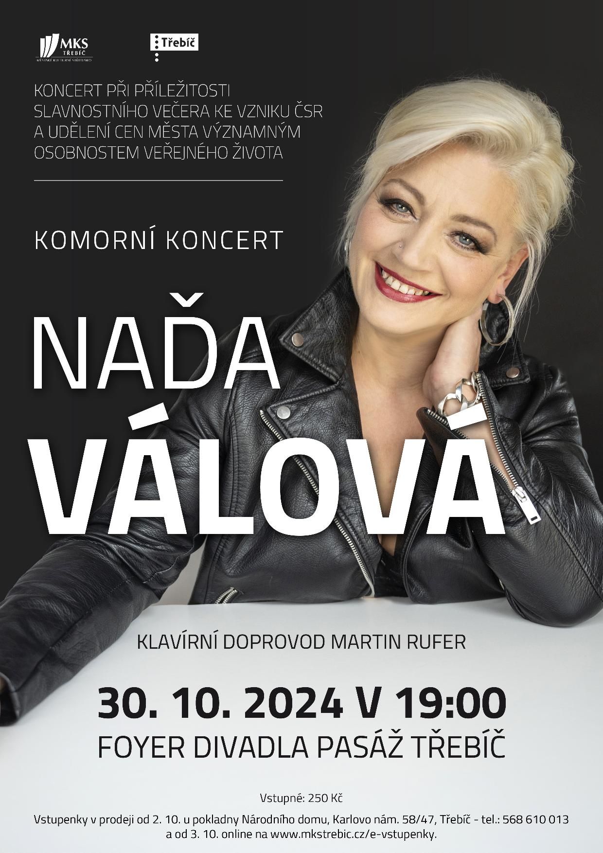 Komorní koncert Nadi Válové